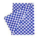 Toalhas Peroladas Xadrez Azul Escuro
