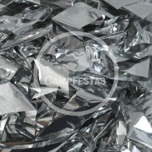 Tiras BOPP Metalizado - Pacote com 50g